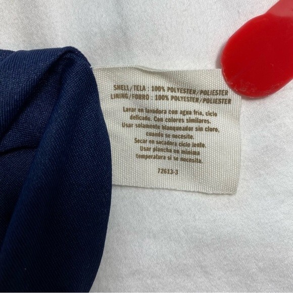 NWOT Decree Floral Blue Ruffle Tier Sleeveless Silver Clasp Accent Prairie SZ L - Picture 11 of 12